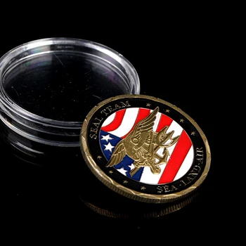 Lep Vojaške Kovanec pozlačeni Materiala dvostranski Vzorec Ameriških Vojaških Kovanec Poslovnih Zbirka Spominkov