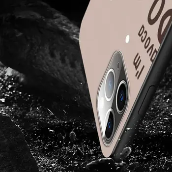 Lepe Risanke Avokado Hrana Za Apple iPhone 12 11 Pro Max mini XS Max XR X 8 7 6 6S Plus 5S SE 2020 Mehko Črno Primeru Telefon