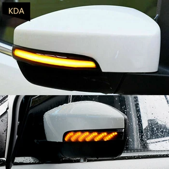 Levo, Desno Dinamične Strani Ogledalo Svetilko Vklopite Signal, LED Lučka Za Ford Focus 2012-2018 C-Max 2016 2017 2018 NAM Model