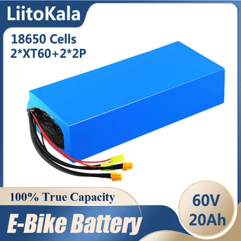 LiitoKala 60V ebike baterije 20Ah 30Ah 40Ah 50Ah litij-ionsko baterijo, električna kolesa baterije 60V električni skuter baterije 50ABMS