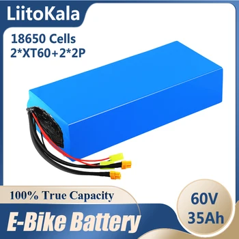 LiitoKala 60V ebike baterije 20Ah 30Ah 40Ah 50Ah litij-ionsko baterijo, električna kolesa baterije 60V električni skuter baterije 50ABMS