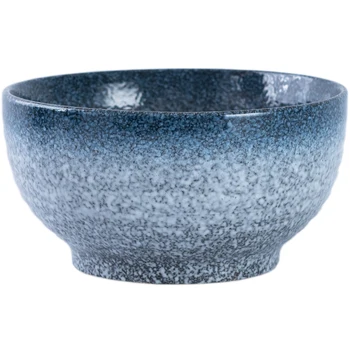 LingAo Keramični gospodinjski velike ramen skledo Japonski slog namizna rezanec bowl ustvarjalne riž skledo za solato skledo