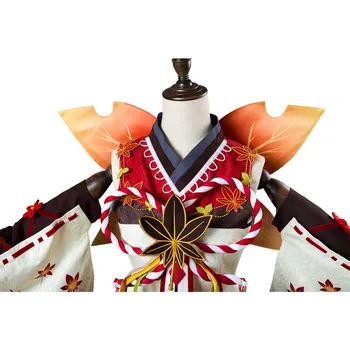 Ljubezen Živi! Sakurauchi Riko Aqours Javor Listi Ver Kimono Cosplay Kostum