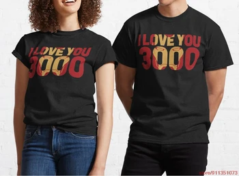 Ljubim Vas 3000 Tshirt t Srajce, Moške/Ženske Tiskani Bombaž Novost tees za Moške Graphic T-Shirt - Krepak Prostem Zbirka