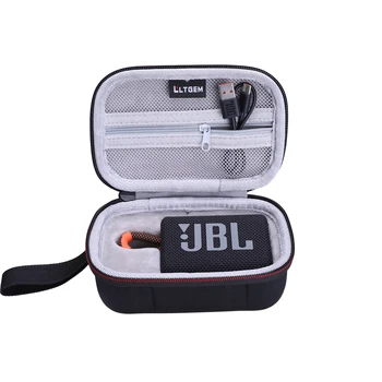 LTGEM EVA Primeru Težko za JBL Pojdite 3 Prenosni Zvočnik s podporo za Bluetooth, vgrajena Baterija