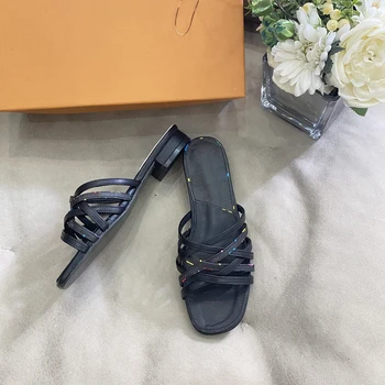 Luksuzni Oblikovanje nove ženske sandali ženske, natikači, čevlji za ženske 2021 ženske čevlje zunanji oblikovalec čevljev sandales športni copati
