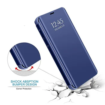 Luksuzni Pogled Smart Flip Primeru Za Samsung Galaxy A32 A52 A72 A42 A12 A02 A02S M51 M31 A31 A21S S20 FE S21 Plus Ultra A51 A71 M31S