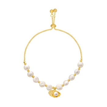 Luksuzni Prekrita 14 Zlato Zapestnico Za Ženske Korejski Design Opal Pearl Zapestnice & Bangles Ženski Obletnico Poroke Nakit Darila