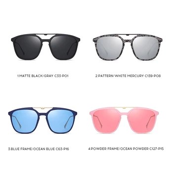 LUOMON Modni Retro Polarizirana sončna Očala Ženske, Moške, Ribolov, Vožnje UV400 blagovne Znamke Oblikovalec LM3325