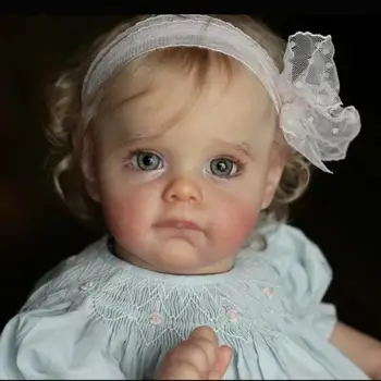 Lutka S Krpo Telo DIY 28 Cm Odprte Oči Mehko Pravi Kože Veren Novorojenčka Igrače Božično Darilo