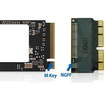 M. 2 Adapter NVMe PCIe X4 M2 NGFF Adapter Za SSD Za Nadgradnjo Macbook Air 2013-2017 Mac Pro 2013 A1465 A1466 A1502 A1398