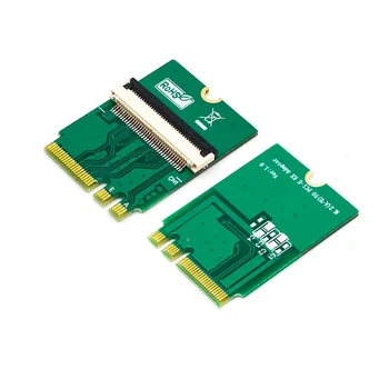 M. 2 NGFF Tipko A/E za PCIE Riser Adapter PCI-E PCI Express X1 Podaljšek Kabla USB 4Pin Molex za izmenični Tok za Računalnik s Polno Hitrostjo