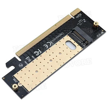 M2, na PCIe x16 vmesniško Kartico PCIe na M. 2 prilagodilnik pretvornika NVMe SSD Adapter M. 2 M Tipka za Vmesnik PCI Express 3.0 2230-2280 Velikost