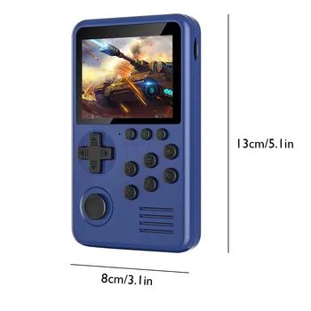 M3S za 2,8 palčni LCD-mini prenosne igralne konzole 4GB 1500+ prosti retro igre, igre darilo za Otroke Igralec