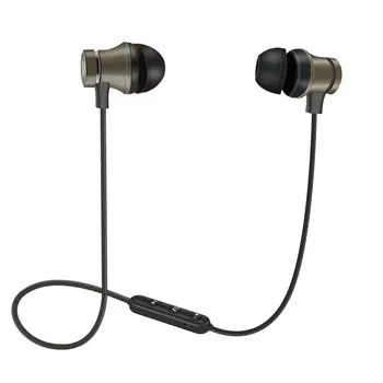 Magnetni Brezžične Bluetooth Stereo Slušalke Športne Nepremočljiva Čepkov Brezžično in-ear Slušalke z Mikrofonom Za IPhone, Samsung 7