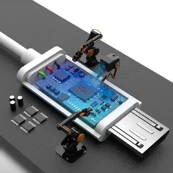 Magnetni Polnilnik, Mikro USB Kabel Za Xiaomi Huawei Android Mobilni Telefon Polnjenje Magnet Podatkovni Kabel Microusb Žice