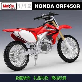 Maisto 1:12 Honda CRF450R Diecast Zlitine motorno kolo, Model Igrača