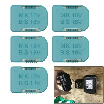 Makita 18V Določitev Naprave, Baterije, Adapter Pretvori Zaščitna Primeru Plastice Napajanje Poklic Orodje