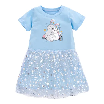 Malo Maven 2021 Poletje Obleko za Baby Dekleta Elegantno Princesa Obleko Stranka Lepota Oblačila za Otroke od 2 do 7 let,