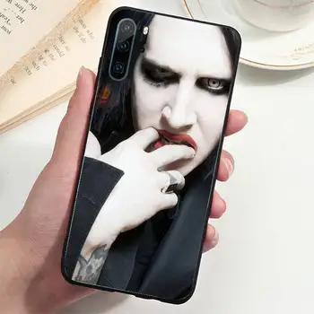 Marilyn Manson Rock glasbenik Primeru Telefon Za Redmi 8A 9A 10X Opomba 8 8t 9 Pro Max 10 K20 K30 Pro Kritje Mehko Nazaj