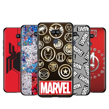 Marvel Logotip Moda Za LG K92 K42 K22 K71 K61 K51S K41S K30 K20 2019 Q60 V60 V50 S V40 V30 G8S G8 X ThinQ Primeru Telefon