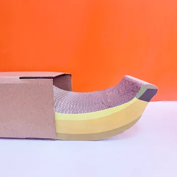 Mačka Banana Scatching Pad Trajne Anti Scratch Mat Interaktivne Igrače, Pohištvo Zaščitnik Hišne Potrebščine Mucek Usposabljanje Scratcher