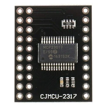 MCP23017 Serijski Vmesnik Modula IIC I2C SPI MCP23S17 Dvosmerna 16-Bit/I, Glava Bucike 10Mhz Serijski Vmesnik Modula