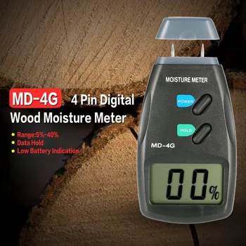 MD-4G Les Vlago Meter lesa/papir Vlažnost Tester Higrometer Lesa Vlažno Detektor Gostoto Dreves test