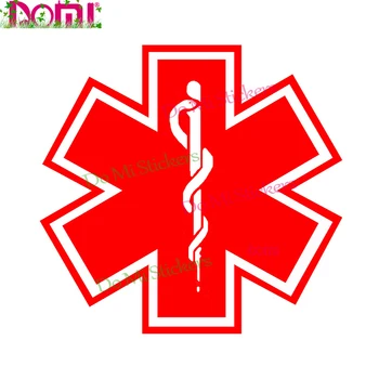 Medicinske Simbol EMS Kača Nalepke Rdečega Križa Nalepko Motokros Dirke Laptop Čelada Trunk Steno Avto Nalepke