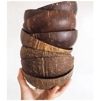 Mednarodni Naravne Kokosovo Skledo, Žlico Kokosovega, Kokosovo Vilice, Kokosovo Nož, Ustvarjalne Obrti Dekoracijo, za Hrano hot