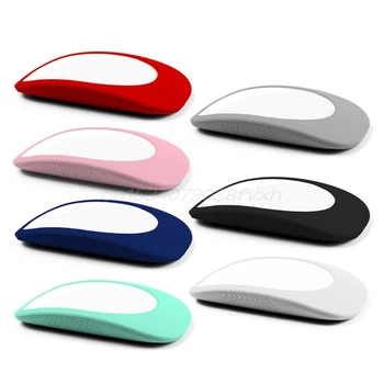 Mehke Silikonske Miško Zaščitna torbica za Magic Mouse 2 Gen Pribor za Hitro Sprostitev, Anti-scratch Lupine, Kože, Stanovanja Kritje