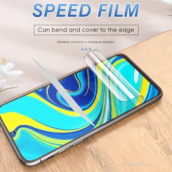 Mehko Hydrogel Film Za Xiaomi Mi Opomba 10 Ultra Pro 9 JV A3 Lite 9T Poco X3 NFC F2 Pro X2 F1 Screen Protector Film Ni Stekla