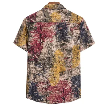 Mens majice najvišje kakovosti Tiskane Kratek Rokav Pocket Majica Poletje Pomlad Havajska Plaža Počitnice Stranka Hitro Suha Oblačila