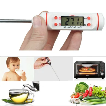 Mesa Termometer Digitalni Instant Preberite Kuhinjski Termometer Pecivo Pyrometer Kuhanje Hrane za peko na žaru s Sondo Hrane Merilnik Temperature