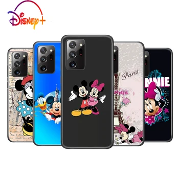 Mickey Mouse Disney Za Samsung Note 20 10 8 9 M02 M31 S M60S M40 M30 M20 M21 M10-E Ultra Pro Plus Črn Telefon Primeru