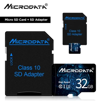 Micro sd kartica 32gb 64gb 128gB 16gb 8gb pomnilnika kartice microsd kartico SDXC SDHC class 10 Bliskovni pogon za pametni kamero