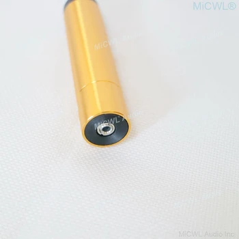 MiCWL Kondenzatorski Mikrofoni 10m Žice Glasbeni Instrument Lavalier River Mic Microfone 3,5 mm Do 6,5 mm AA Baterije Adapter
