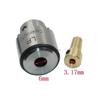 Mikro Vrtalne Vpenjalne glave Motorja Čeljusti za Vpetje za 0,3-4 mm Membrana Nameščena Vretena 3.17 mm Gred