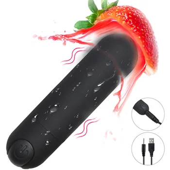 Mini Bullet Vibratorji G-spot Klitoris Stimulator Spolnih Igrač za Ženske Masturbator Femal Analni Vagina Odrasli Trgovina USB za Polnjenje