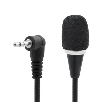 Mini Mikrofon za Prenosni RAČUNALNIK Lound Telefon 3,5 mm vtič za Mikrofon, Audio, Mikrofon Zvočnik Univerzalni Prenosni 16-18 cm Kabel Proste Roke,