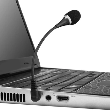 Mini Prenosni Mikrofon Tablet PC 3,5 mm Zunanji Mikrofon