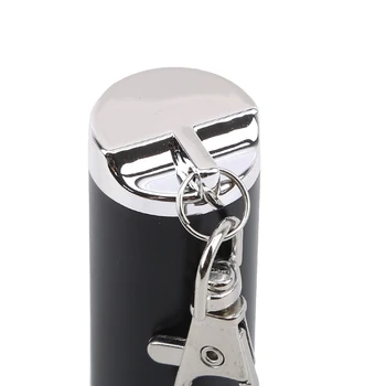 Mini Prenosni Pepelnik Cigaret Keychain Zunanji Žep Kajenje Bliskavice Pladenj S Pokrovom Ključnih Verige Za Potovanje