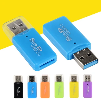 Mini-USB2.0 Micro SD TF T-Flash spominskih Kartic USB2.0 Kartic Napajalnik Za Windows USB Pomnilniško Kartico Klasične Adapter