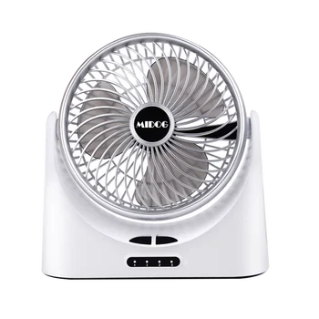 Mini Ventilator, D75 USB Polnilne Naprave za prostoročno telefoniranje, 3-hitrost Vetra, Tiho, Nemo design Namizni Ventilator za Office Spalnica