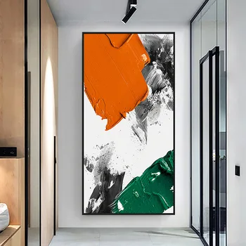 Minimalističen Abstraktnega Slikarstva Sodobnih Luksuznih Barve Boho Plakat Nordijska Slikarstvo Wall Art Dekoracje Ne Pokoju Doma Dekor DE50ZSH