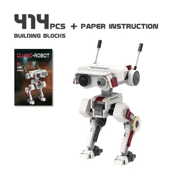 Moc Inteligenten Robot Medzvezdni Majhnih Delcev Gradnik Padel Bi Bd-1 Diy Sklop Zaslona Toy Model Fant Darilo