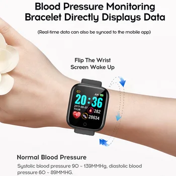 Moda Smart Digitalni Watch za Moške, Ženske z Bluetooth Klic Opomnik Daljinsko vodene Kamere Srčnega utripa, Spremljanje Šport Wirstwatch
