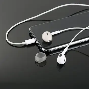 Moda Univerzalno Airpods Slušalke Primeru Za IPhone Earpads Eartips Kritje Silikonske Gume Proti Drsenju Mehke Ušesne Nasveti Čepkov Kape