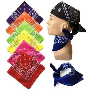 Modna Unisex Ruta, Šal Hip Hop Pohodništvo Headscarf Zapestje Obloge Čarobno Glave Kvadratnih Rute Tiskanje Strani Ruto