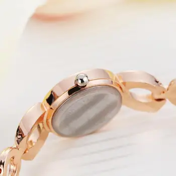 Modne Blagovne Znamke Zapestnico Watch Ženske Zlitine Luksuzni Watch Quartz Ročno Uro Klasična Zlata Gospe Priložnostne Business Watch